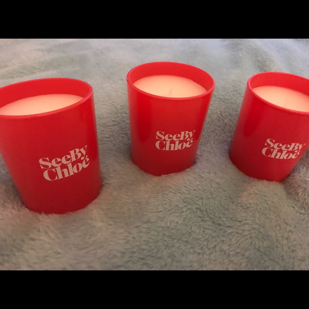 (3) SeeBY Chloé Scented Candles